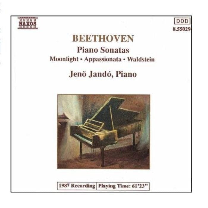 Piano Sonatas Nos. 14, 21, & 23 cover