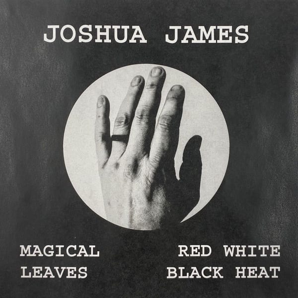 Magical Leaves Red White Black Heat cover