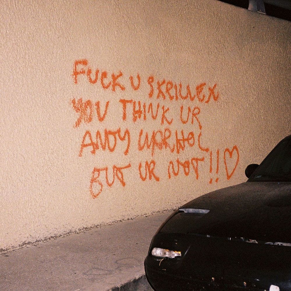 F*CK U SKRILLEX YOU THINK UR ANDY WARHOL BUT UR NOT!! <3 cover