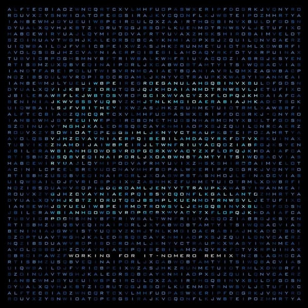 Working For It (Nomero Remix) cover