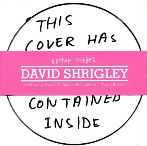Edition Fieber: David Shrigley cover