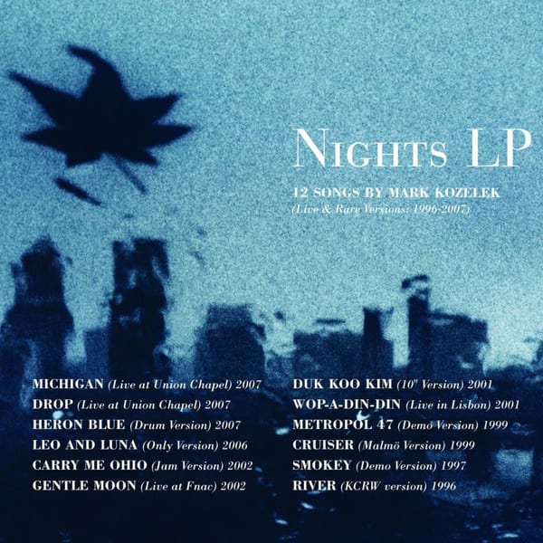 Nights LP cover