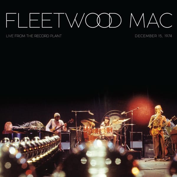 Live From The Record Plant (December 15, 1974) cover