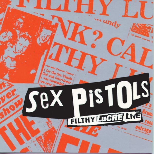 Filthy Lucre: Live cover