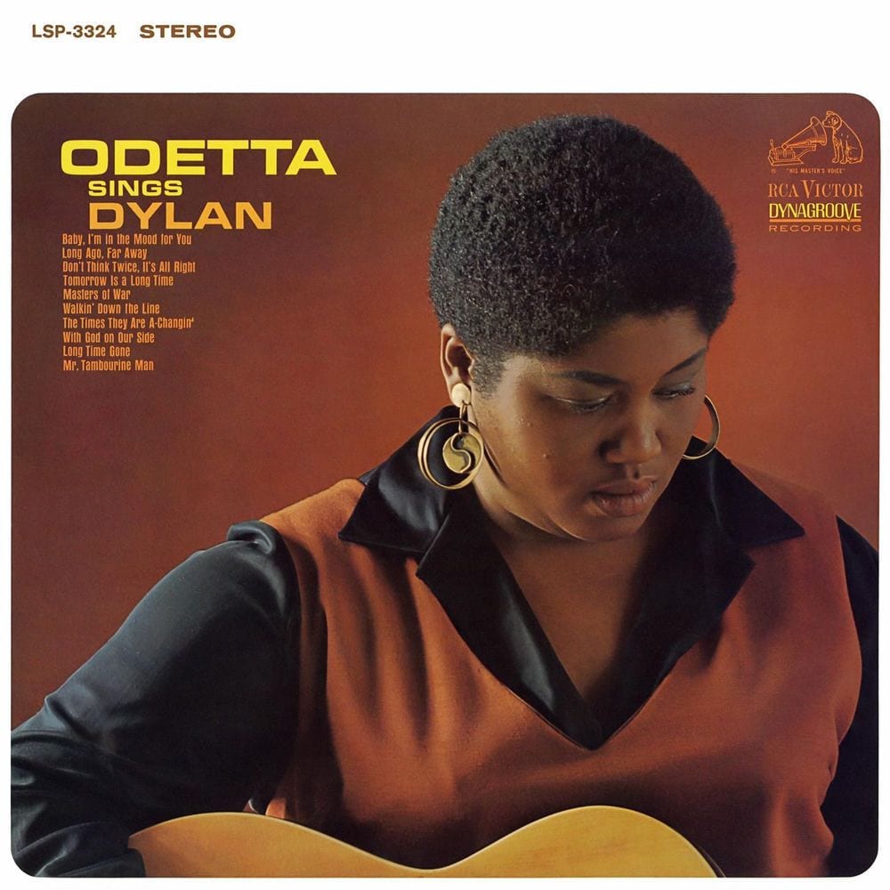 Odetta Sings Dylan cover
