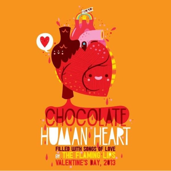 Chocolate Human Heart (filled with songs of love) cover