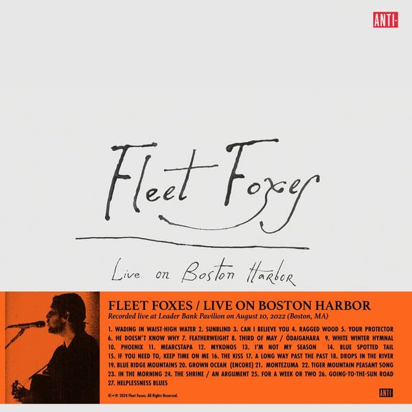 Live On Boston Harbor cover
