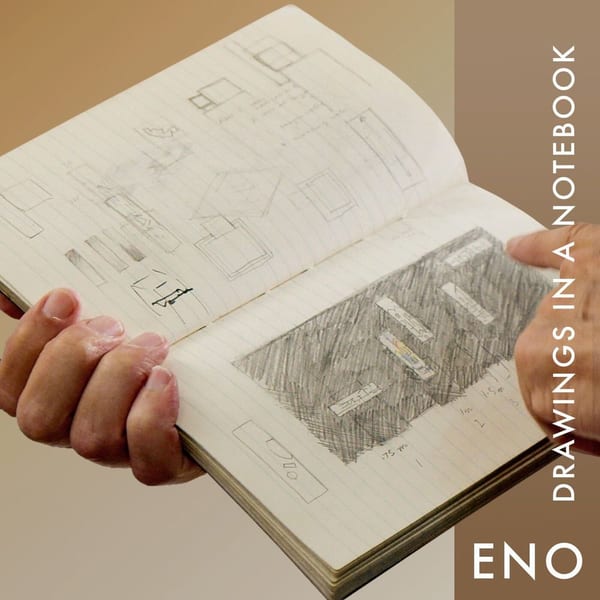 Eno: Drawings In A Notebook cover