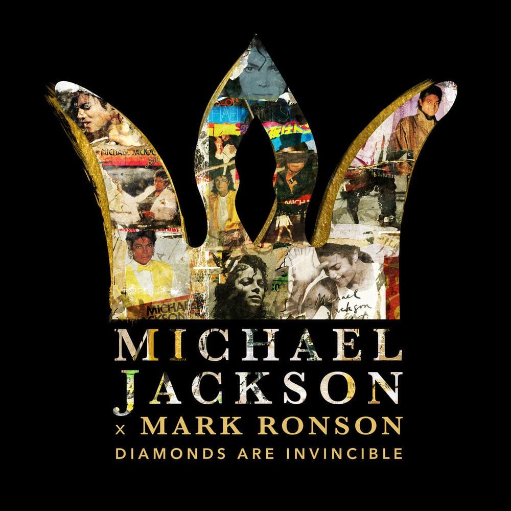 Michael Jackson x Mark Ronson: Diamonds are Invincible cover