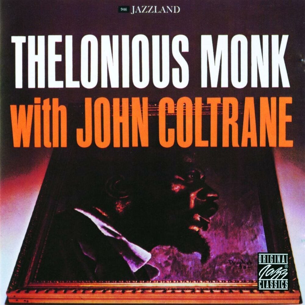 Thelonious Monk with John Coltrane cover