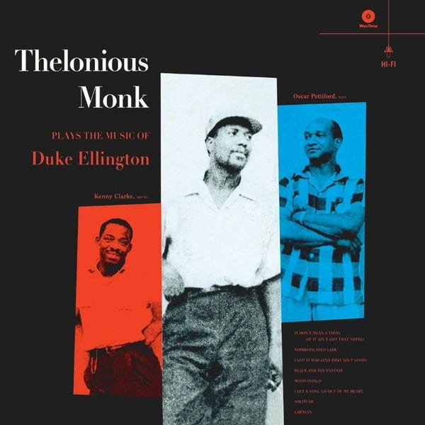 Thelonious Monk Plays Duke Ellington cover