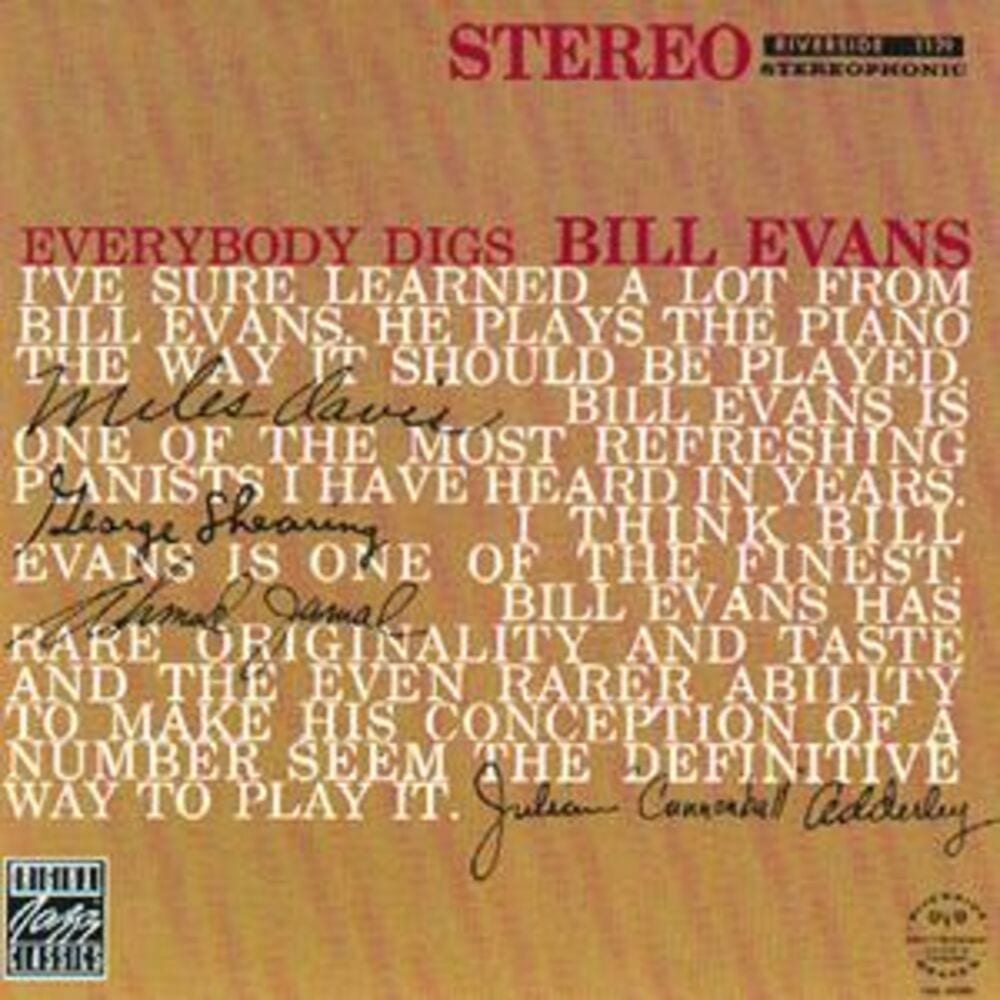 Everybody Digs Bill Evans cover