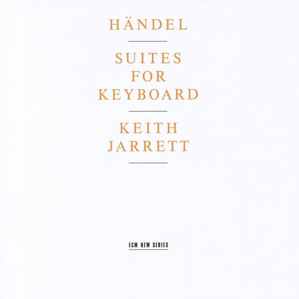Handel: Suites for Keyboard cover