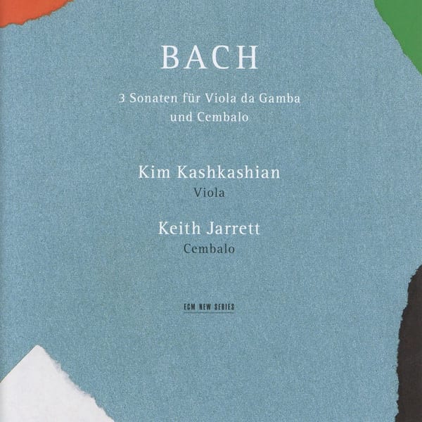 Bach: 3 Sonaten für Viola da Gamba und Cembalo cover