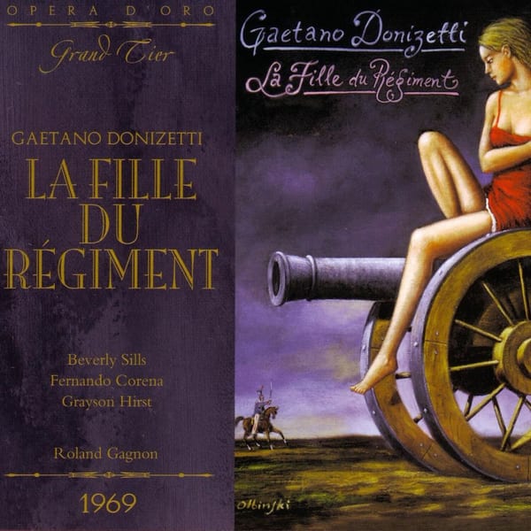 La Fille du régiment cover