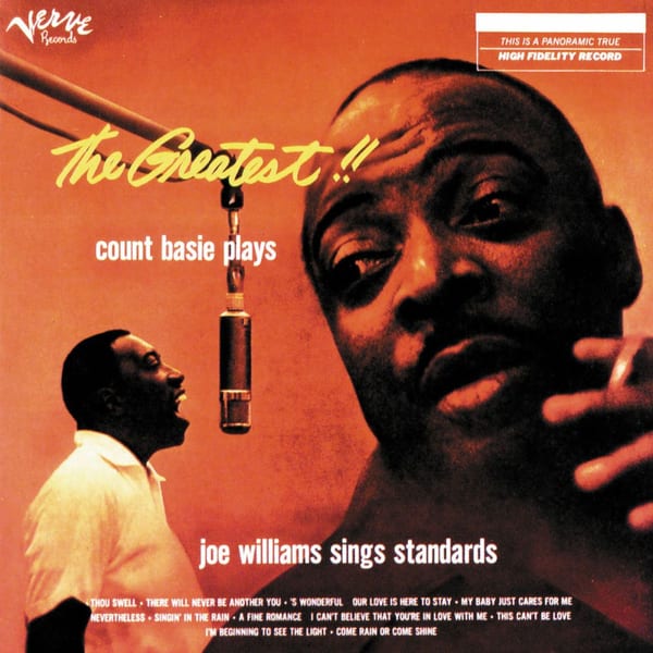 The Greatest!: Count Basie Plays, Joe Williams Sings Standards cover