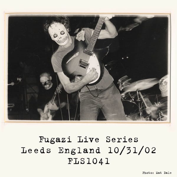 Live at Metropolitan University Leeds UK 10/31/02_FLS1041 (Live) cover