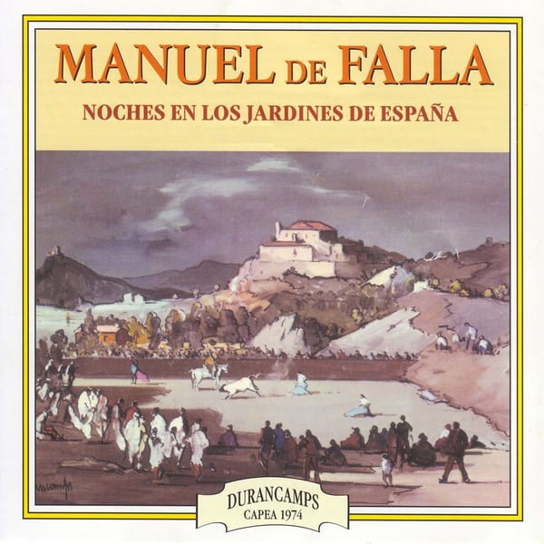 Noches en los jardines de España cover