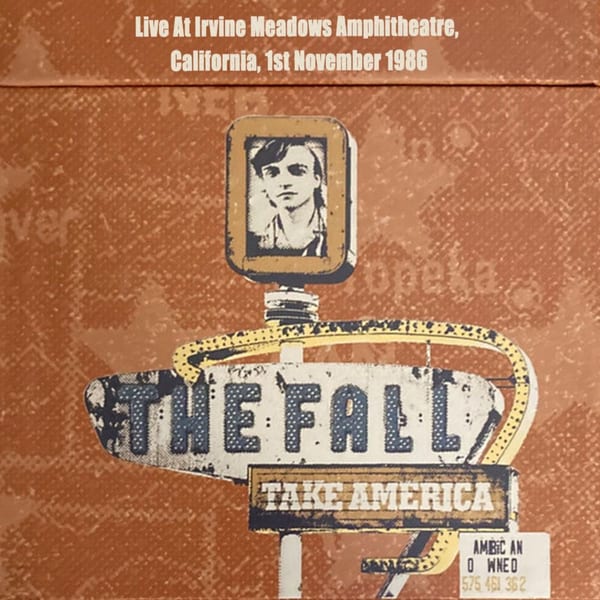 Live At Irvine Meadows Amphitheatre, California, 1st November 1986 cover