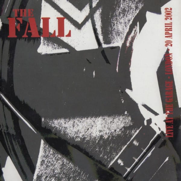Live at the Garage 2002 cover