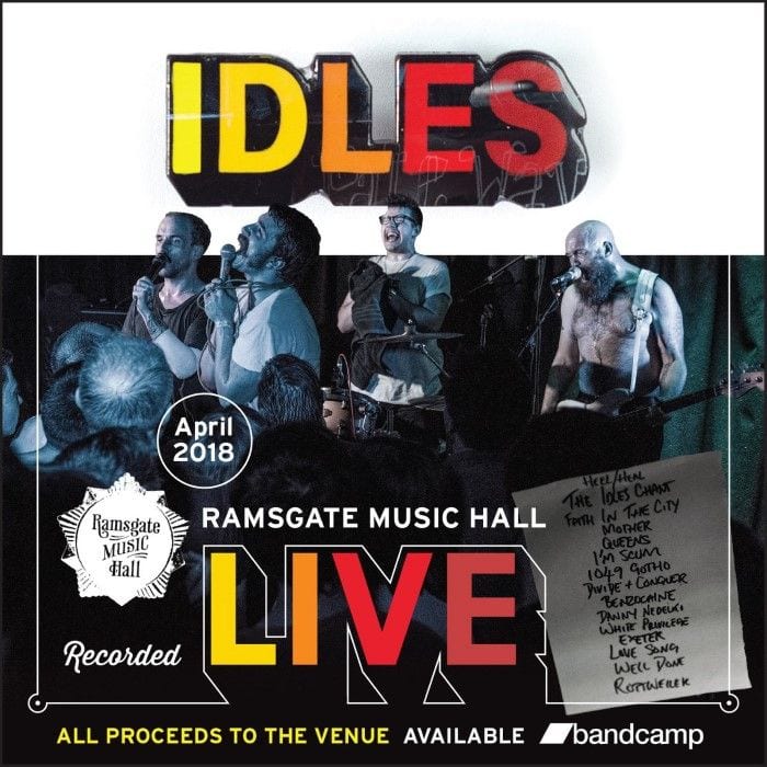 IDLES - Live at Ramsgate Music Hall cover