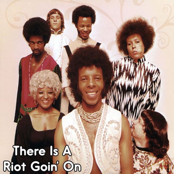 There's A Riot Going On cover