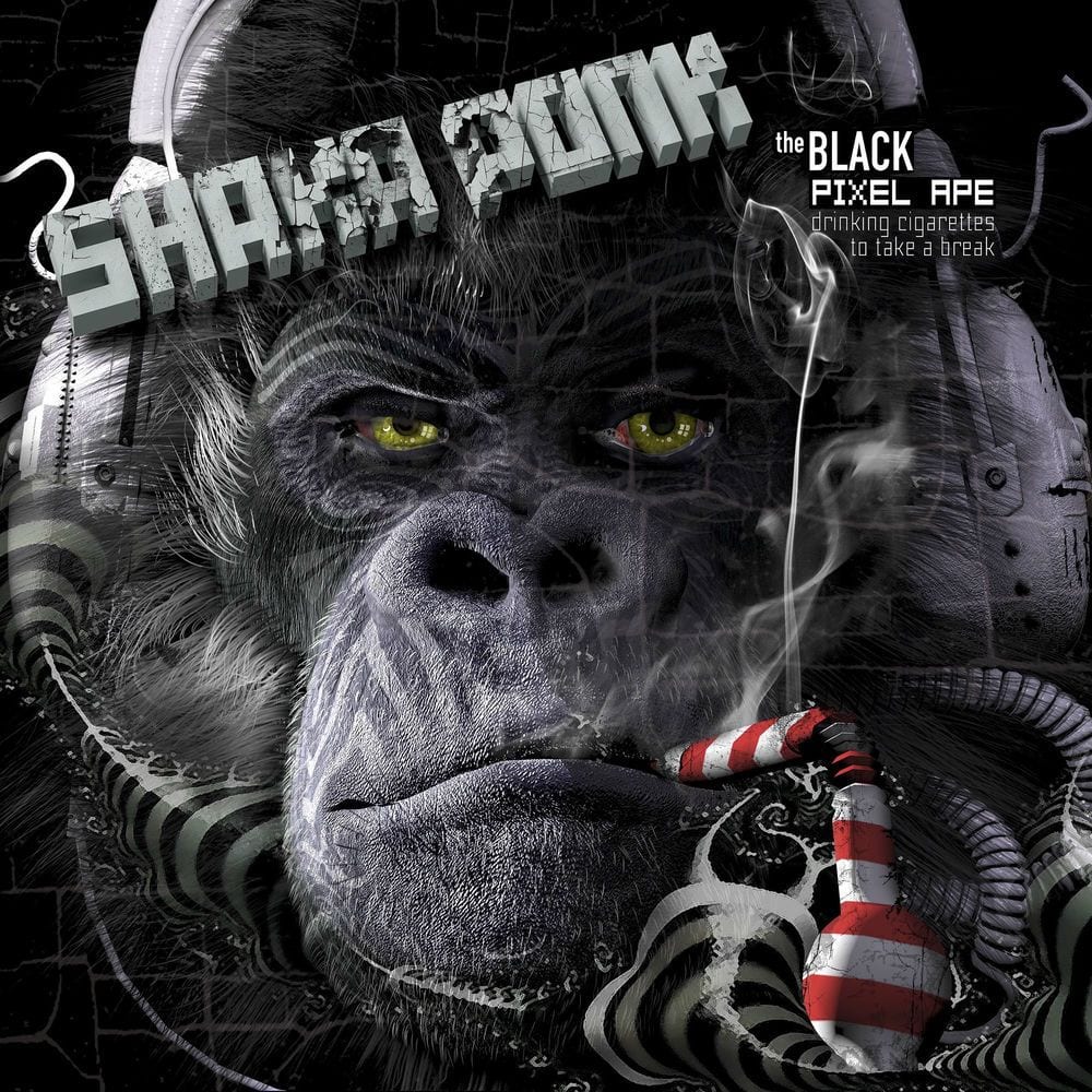 The Black Pixel Ape (Drinking Cigarettes to Take a Break) cover