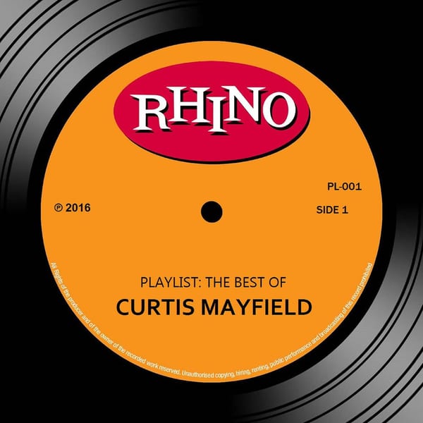 Playlist: The Best of Curtis Mayfield cover