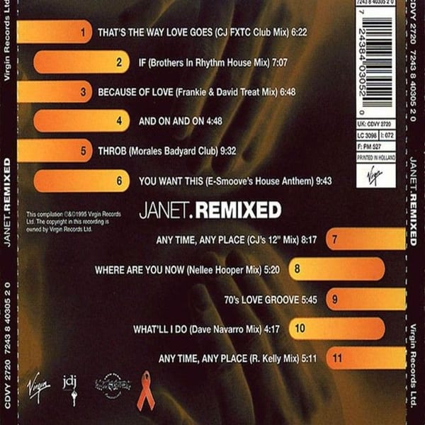 Janet.Remixed cover