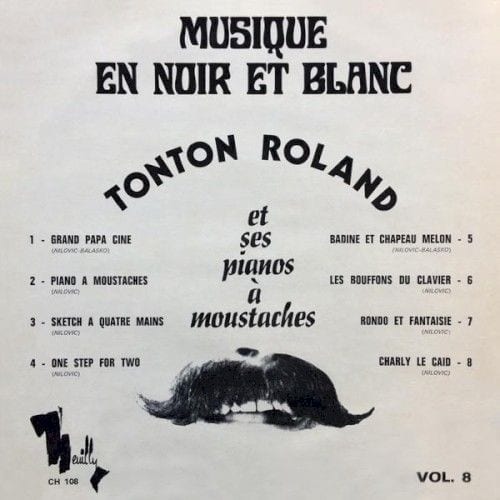 Tonton Roland Et Ses Pianos À Moustaches − Musique En Noir Et Blanc cover