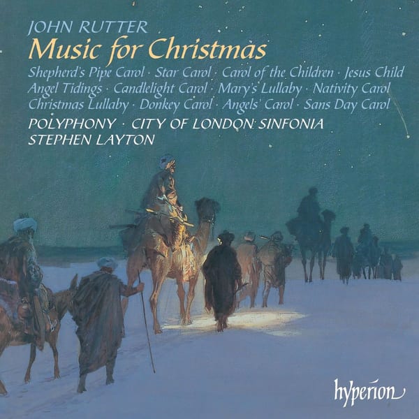 John Rutter: Music for Christmas cover