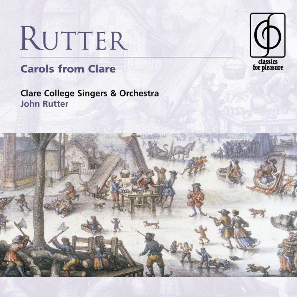 Rutter: Carols from Clare cover