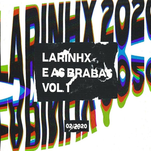Larinhx e as Brabas, Vol. 1 cover