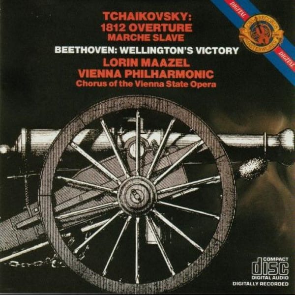 Tchaikovsky: 1812 Overture / Tchaikovsky: Marche Slave / Beethoven: Wellington's Victory cover