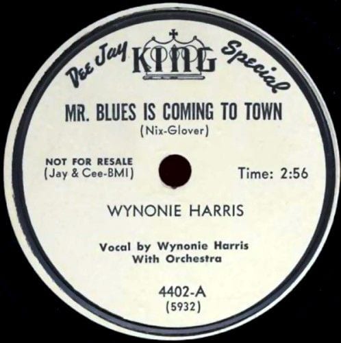Mr. Blues Is Coming to Town / I Want to Love You Baby cover