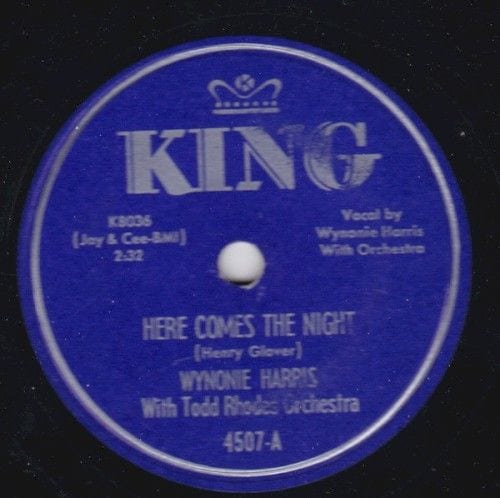 Here Comes the Night / My Playful Baby's Gone cover