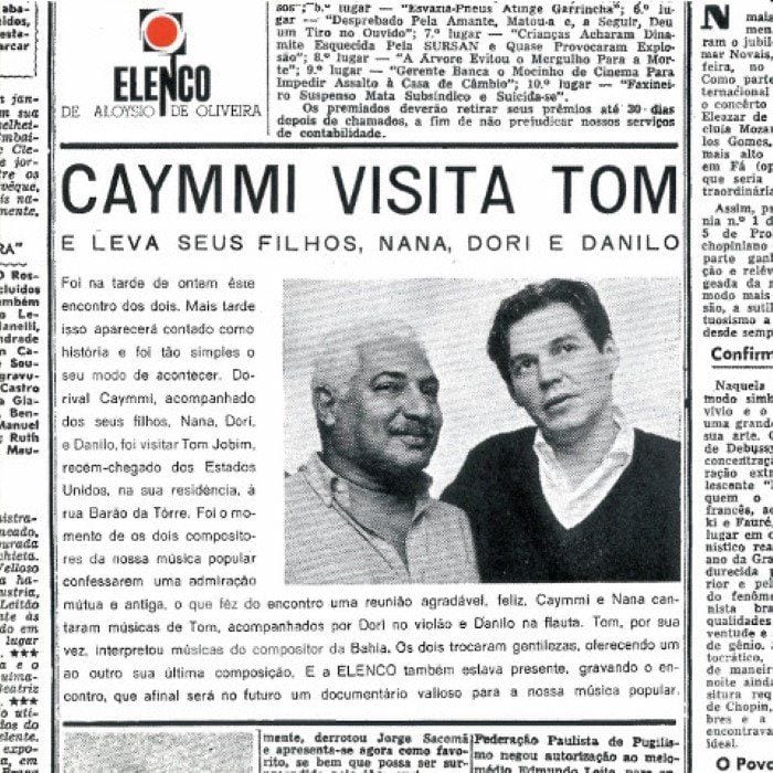 Caymmi Visita Tom cover