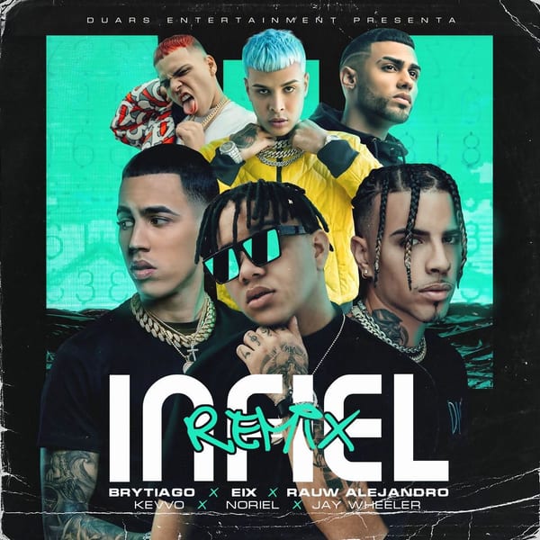 Infiel (Remix) cover