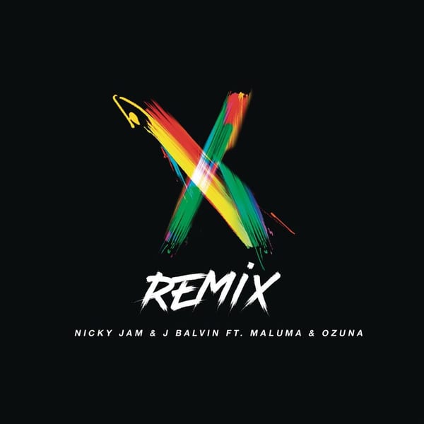 X (feat. Maluma & Ozuna) cover