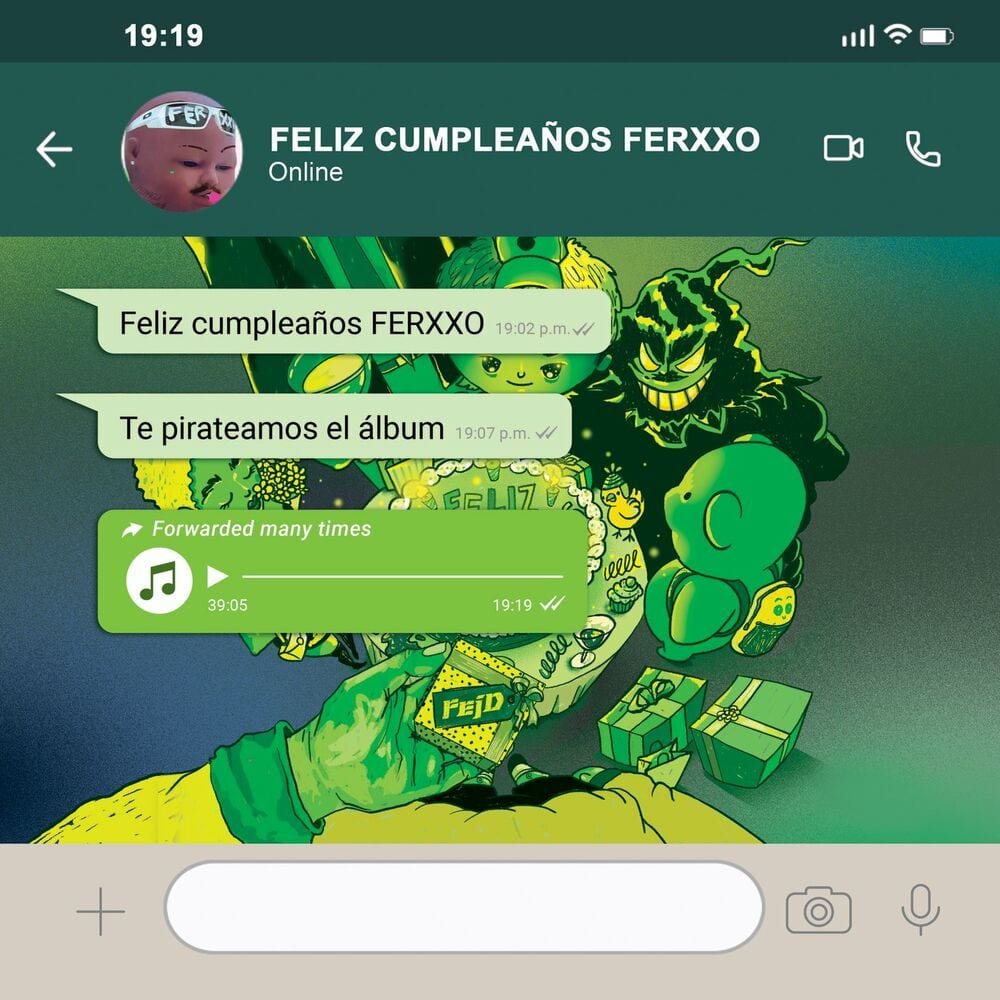 FELIZ CUMPLEAÑOS FERXXO TE PIRATEAMOS EL ÁLBUM cover