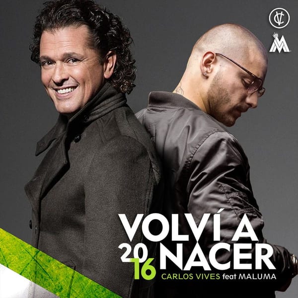 Volví a Nacer (feat. Maluma) cover