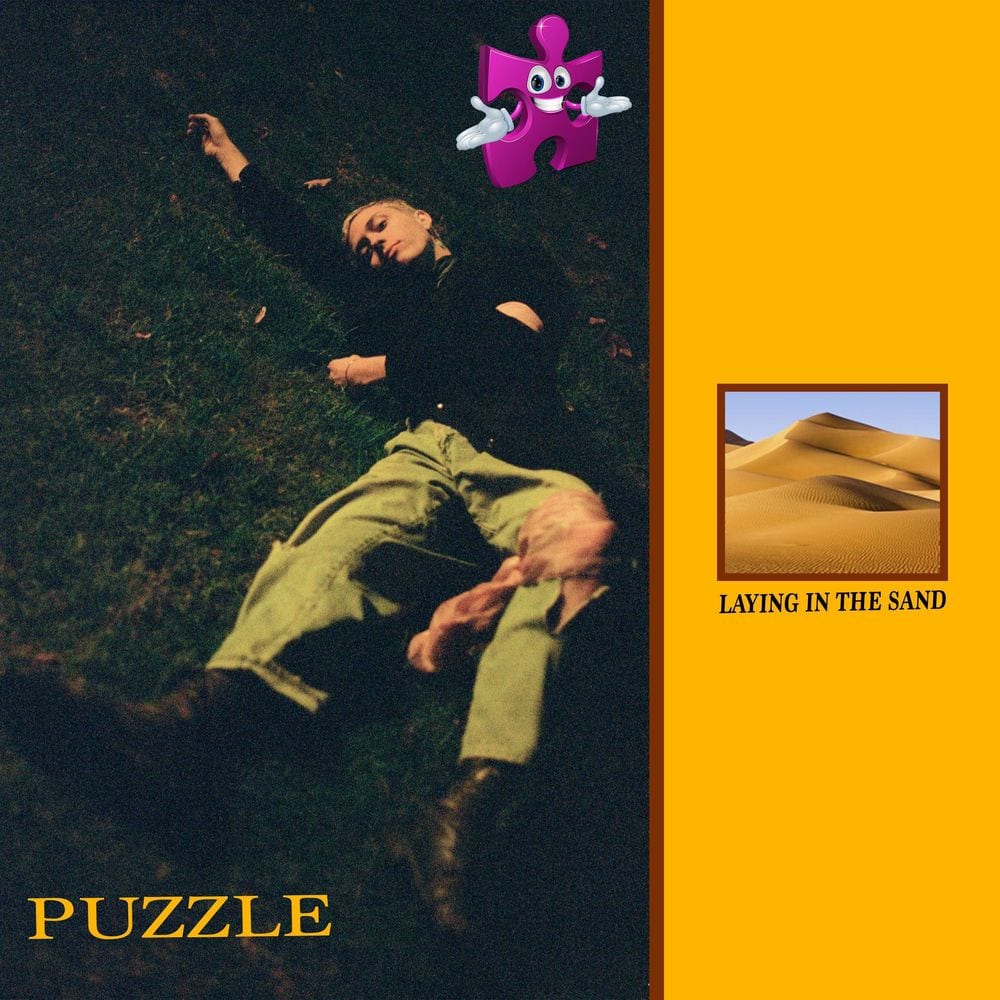 Laying in the Sand cover