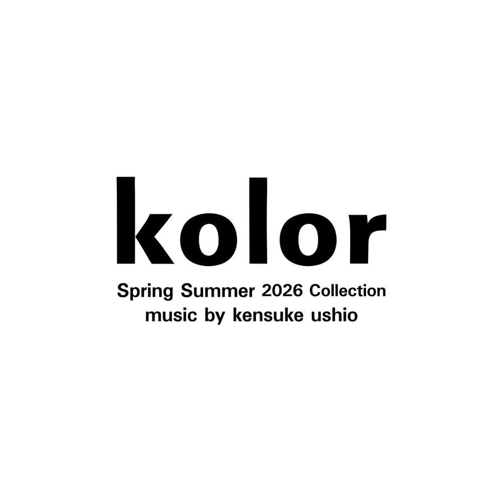 kolor - Spring Summer 2026 Collection- cover