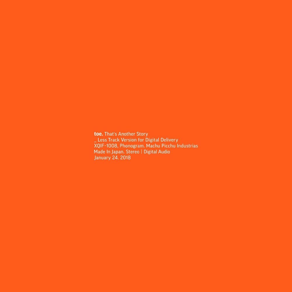That's Another Story_Less Track Version for Digital Delivery cover