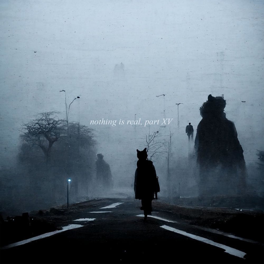 nothing is real, part XV cover