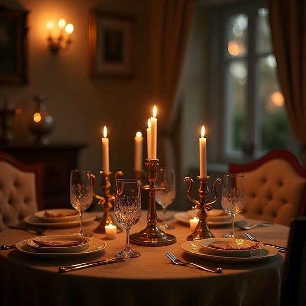 Candlelit Dinner for More Romance cover