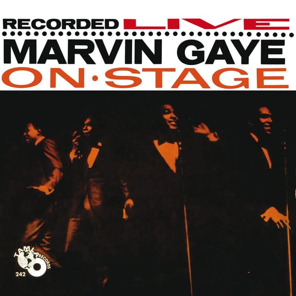 Recorded Live: Marvin Gaye On Stage cover