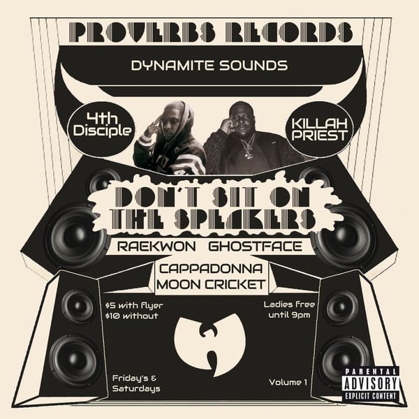 Don't Sit On The Speakers (Vol. 1) cover