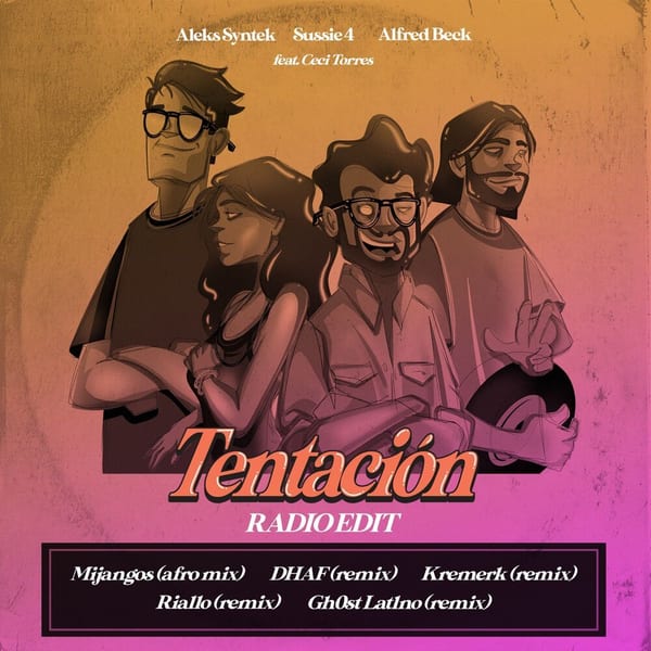 Tentación (Remix) cover