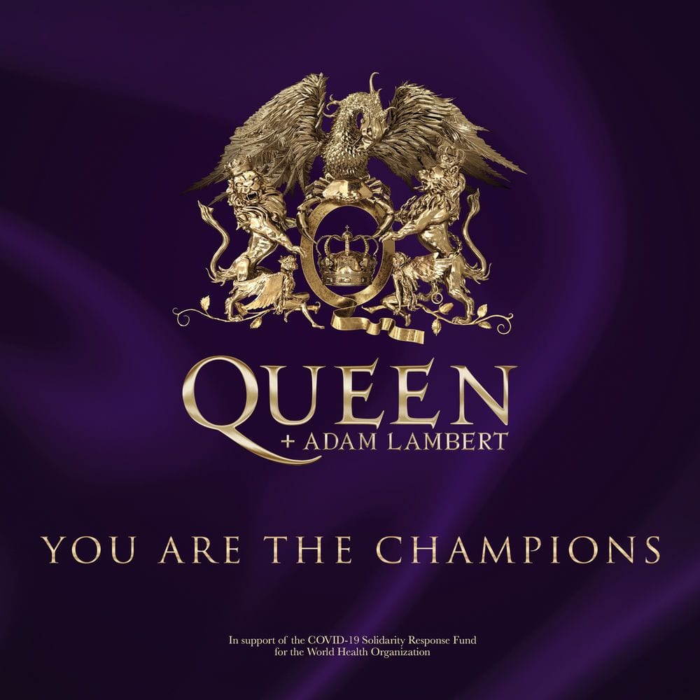 You Are The Champions (In Support Of The Covid-19 Solidarity Response Fund) cover